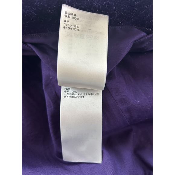 Louis Vuitton Purple Embossed Monogram Suede Workwear Jacket - Picture 10 of 11